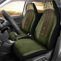 Ukraine Vyshyvanka Motif Car Seat Cover Ukrainian Military Style - Wonder Print Shop