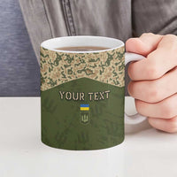 Personalized Ukraine Vyshyvanka Motif Ceramic Mug Ukrainian Military Style - Wonder Print Shop