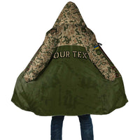 Personalized Ukraine Vyshyvanka Motif Cloak Ukrainian Military Style - Wonder Print Shop