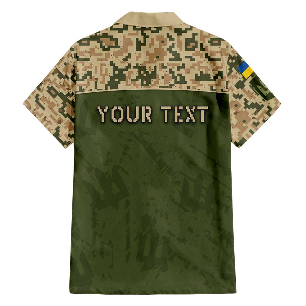 Personalized Ukraine Vyshyvanka Motif Family Matching Summer Maxi Dress and Hawaiian Shirt Ukrainian Military Style - Wonder Print Shop