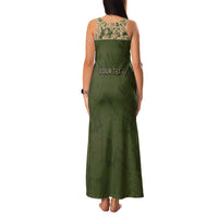 Personalized Ukraine Vyshyvanka Motif Family Matching Tank Maxi Dress and Hawaiian Shirt Ukrainian Military Style - Wonder Print Shop