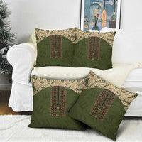 Ukraine Vyshyvanka Motif Pillow Cover Ukrainian Military Style - Wonder Print Shop