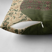 Ukraine Vyshyvanka Motif Pillow Cover Ukrainian Military Style - Wonder Print Shop
