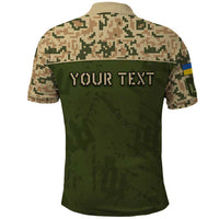 Personalized Ukraine Vyshyvanka Motif Polo Shirt Ukrainian Military Style - Wonder Print Shop