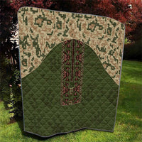 Ukraine Vyshyvanka Motif Quilt Ukrainian Military Style - Wonder Print Shop
