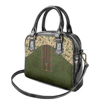 Ukraine Vyshyvanka Motif Shoulder Handbag Ukrainian Military Style - Wonder Print Shop