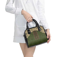 Ukraine Vyshyvanka Motif Shoulder Handbag Ukrainian Military Style - Wonder Print Shop