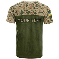 Personalized Ukraine Vyshyvanka Motif T Shirt Ukrainian Military Style - Wonder Print Shop