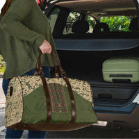 Ukraine Vyshyvanka Motif Travel Bag Ukrainian Military Style - Wonder Print Shop