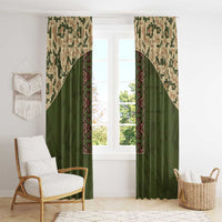 Ukraine Vyshyvanka Motif Window Curtain Ukrainian Military Style - Wonder Print Shop