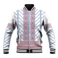 Traditional Romanian Costume Baseball Jacket National Folk Patterns - Wonder Print Shop