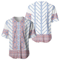 Traditional Romanian Costume Baseball Jersey National Folk Patterns - Wonder Print Shop