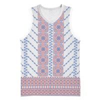 Traditional Romanian Costume Basketball Jersey National Folk Patterns - Wonder Print Shop