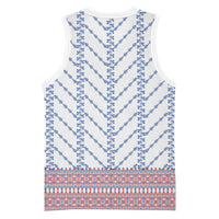 Traditional Romanian Costume Basketball Jersey National Folk Patterns - Wonder Print Shop