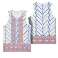 Traditional Romanian Costume Basketball Jersey National Folk Patterns - Wonder Print Shop