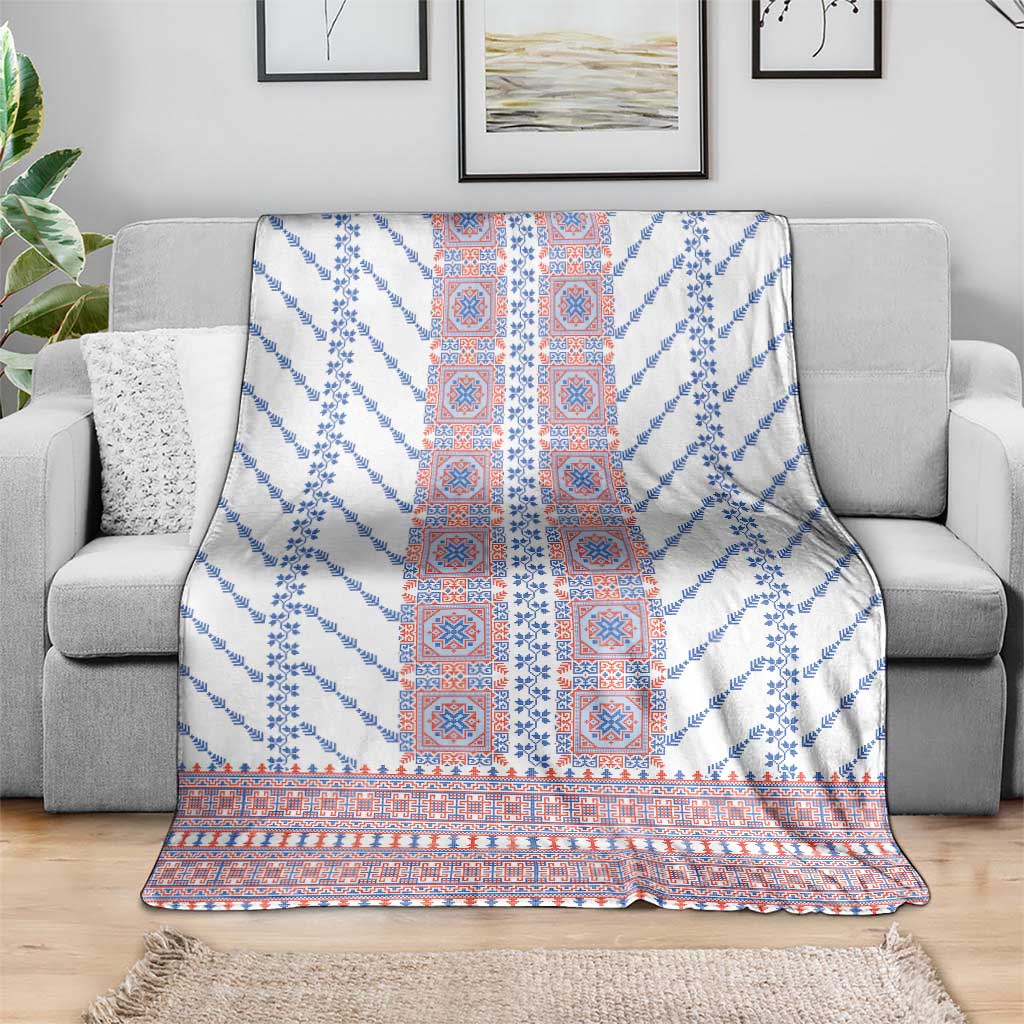 Traditional Romanian Costume Blanket National Folk Patterns - Wonder Print Shop