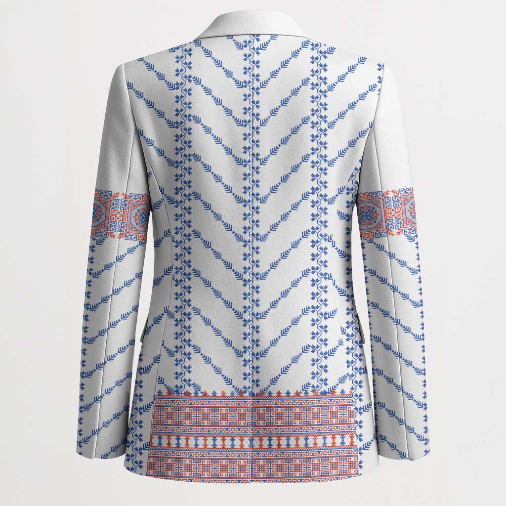 Traditional Romanian Costume Blazer National Folk Patterns - Wonder Print Shop