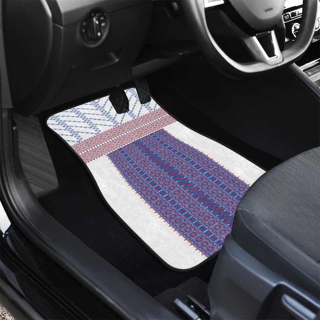 Traditional Romanian Costume Car Mats National Folk Patterns - Wonder Print Shop