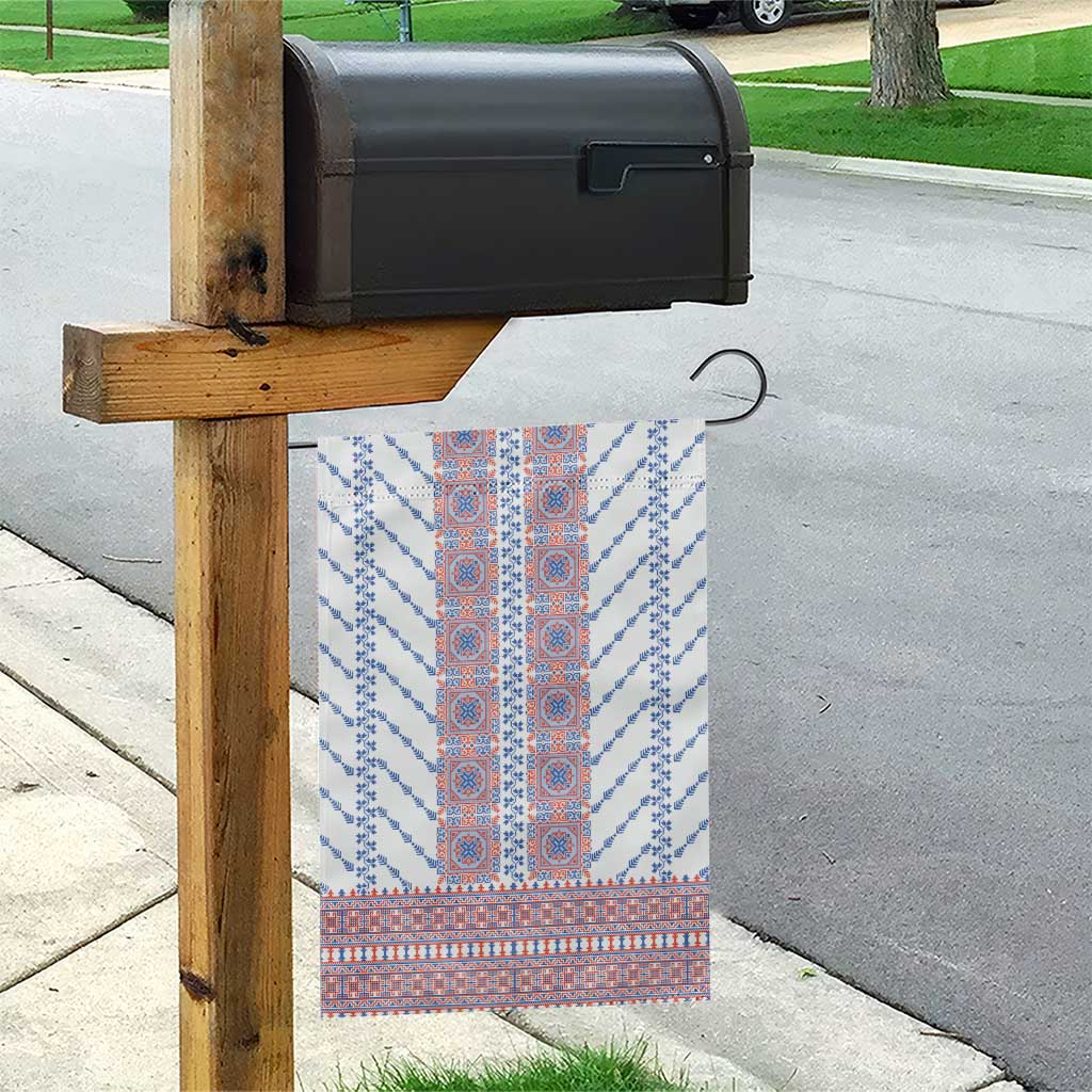 Traditional Romanian Costume Garden Flag National Folk Patterns - Wonder Print Shop