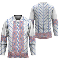 Traditional Romanian Costume Hockey Jersey National Folk Patterns - Wonder Print Shop