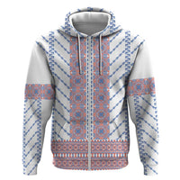 Traditional Romanian Costume Hoodie National Folk Patterns - Wonder Print Shop