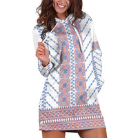Traditional Romanian Costume Hoodie Dress National Folk Patterns - Wonder Print Shop