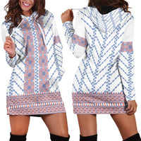 Traditional Romanian Costume Hoodie Dress National Folk Patterns - Wonder Print Shop