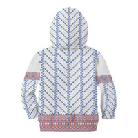 Traditional Romanian Costume Kid Hoodie National Folk Patterns - Wonder Print Shop