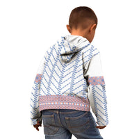 Traditional Romanian Costume Kid Hoodie National Folk Patterns - Wonder Print Shop