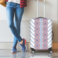 Traditional Romanian Costume Luggage Cover National Folk Patterns - Wonder Print Shop