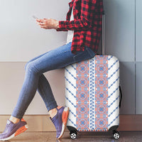 Traditional Romanian Costume Luggage Cover National Folk Patterns - Wonder Print Shop