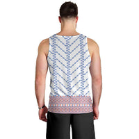 Traditional Romanian Costume Men Tank Top National Folk Patterns - Wonder Print Shop