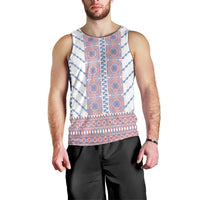 Traditional Romanian Costume Men Tank Top National Folk Patterns - Wonder Print Shop