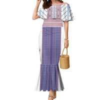 Traditional Romanian Costume Mermaid Dress National Folk Patterns - Wonder Print Shop