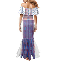 Traditional Romanian Costume Mermaid Dress National Folk Patterns - Wonder Print Shop
