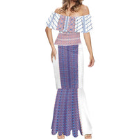 Traditional Romanian Costume Mermaid Dress National Folk Patterns - Wonder Print Shop