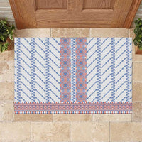 Traditional Romanian Costume Rubber Doormat National Folk Patterns - Wonder Print Shop