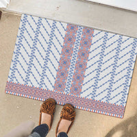 Traditional Romanian Costume Rubber Doormat National Folk Patterns - Wonder Print Shop