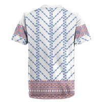 Traditional Romanian Costume Rugby Jersey National Folk Patterns - Wonder Print Shop