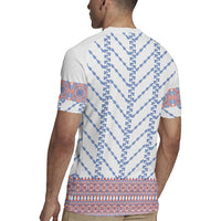 Traditional Romanian Costume Rugby Jersey National Folk Patterns - Wonder Print Shop