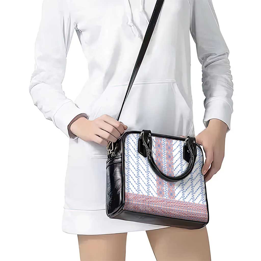 Traditional Romanian Costume Shoulder Handbag National Folk Patterns - Wonder Print Shop