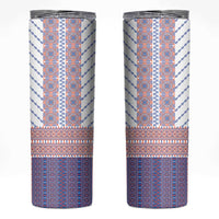 Traditional Romanian Costume Skinny Tumbler National Folk Patterns - Wonder Print Shop