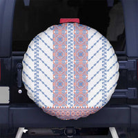 Traditional Romanian Costume Spare Tire Cover National Folk Patterns - Wonder Print Shop