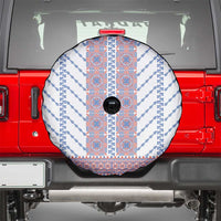 Traditional Romanian Costume Spare Tire Cover National Folk Patterns - Wonder Print Shop