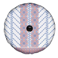 Traditional Romanian Costume Spare Tire Cover National Folk Patterns - Wonder Print Shop