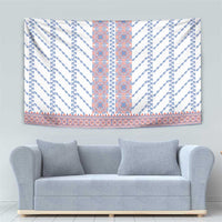 Traditional Romanian Costume Tapestry National Folk Patterns - Wonder Print Shop