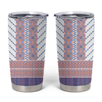Traditional Romanian Costume Tumbler Cup National Folk Patterns - Wonder Print Shop