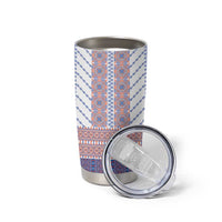 Traditional Romanian Costume Tumbler Cup National Folk Patterns - Wonder Print Shop