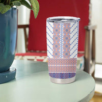 Traditional Romanian Costume Tumbler Cup National Folk Patterns - Wonder Print Shop