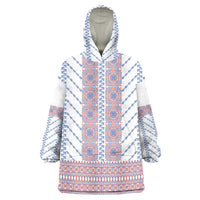Traditional Romanian Costume Wearable Blanket Hoodie National Folk Patterns - Wonder Print Shop